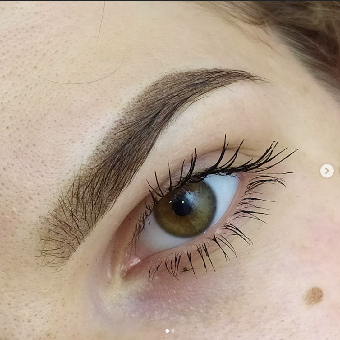Echtes Permanent-Make-up-Ergebnis aus dem Bella Vita Beauty Studio 18