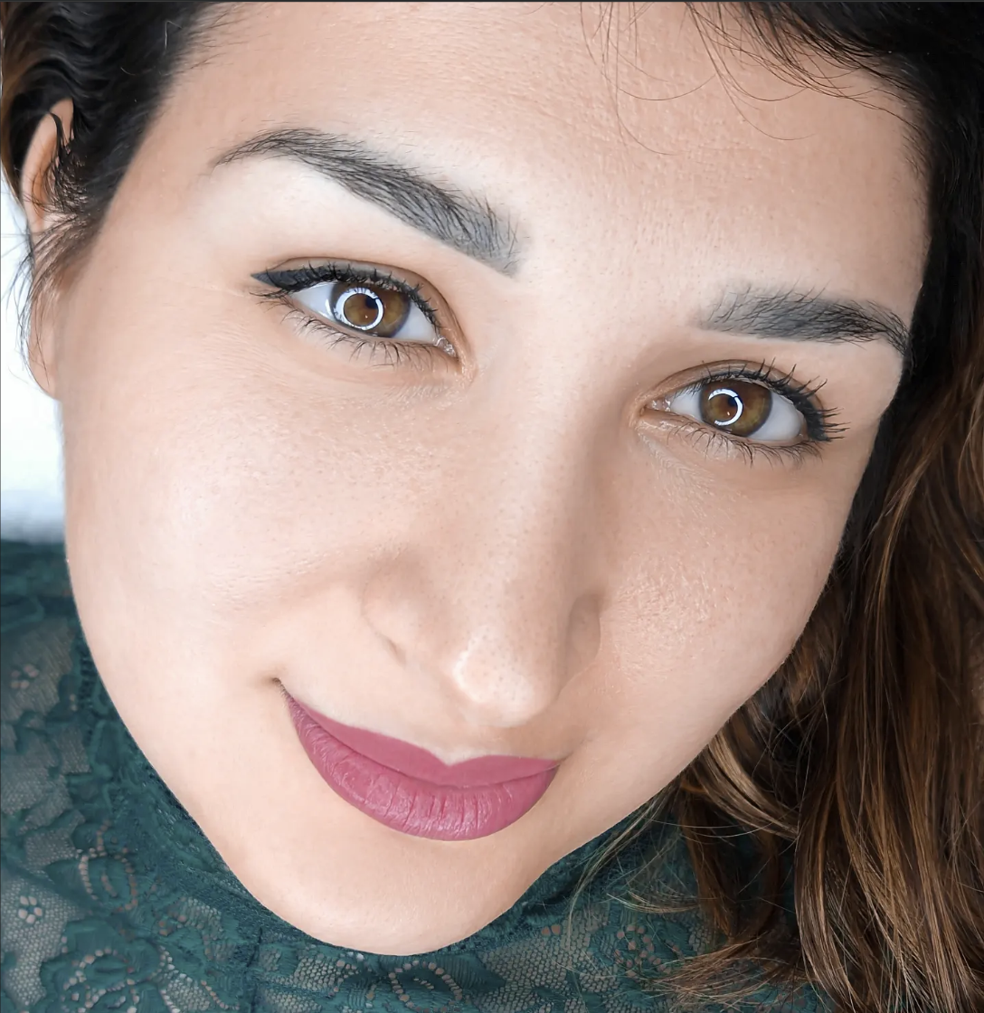 Echtes Permanent-Make-up-Ergebnis aus dem Bella Vita Beauty Studio 12